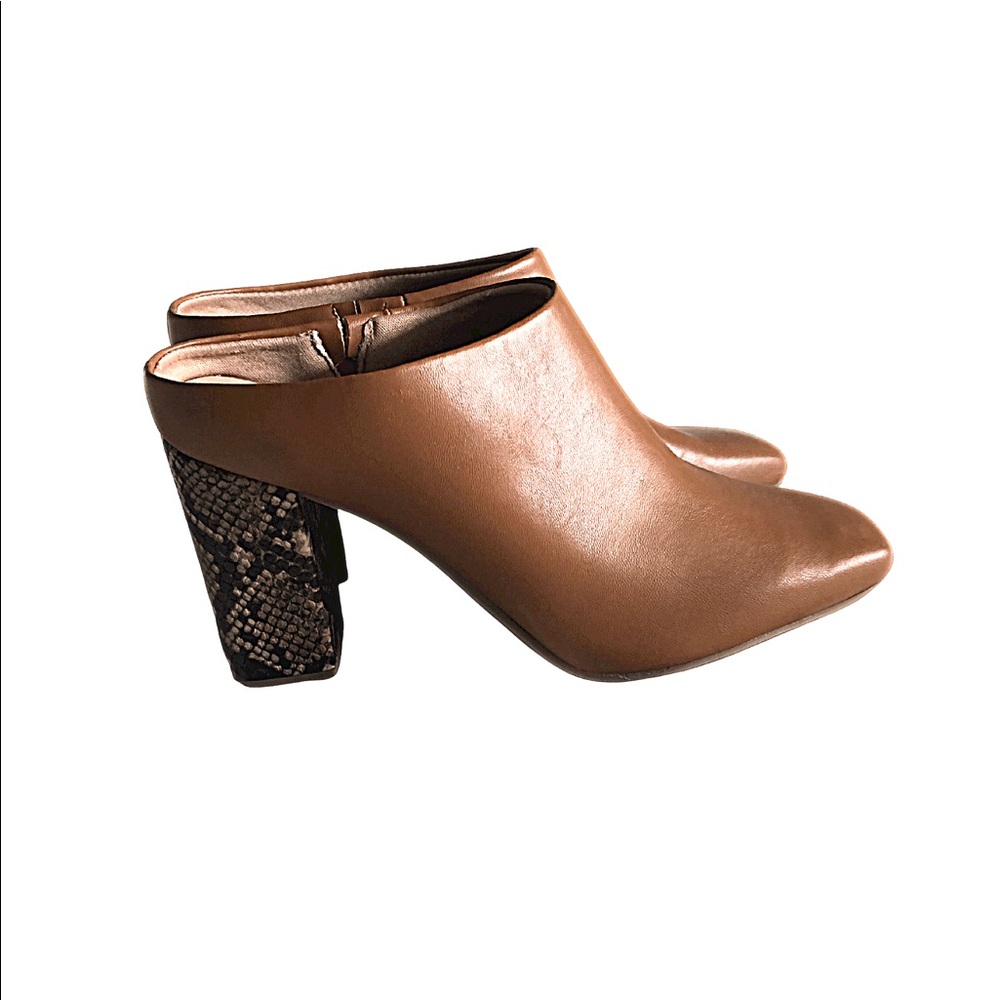 NWOT Heeled Mules